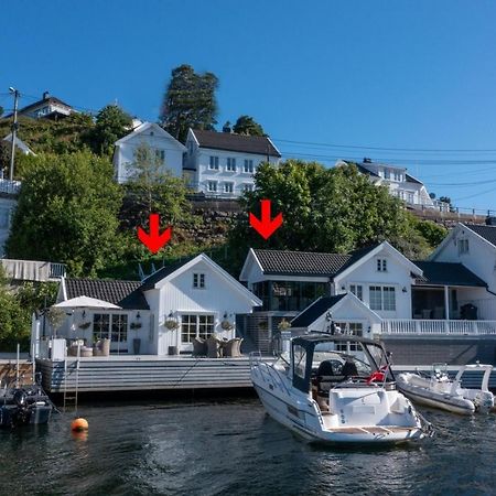 Luxurious Boathouse With Private Dock In The Best Location In 阿伦达尔 外观 照片